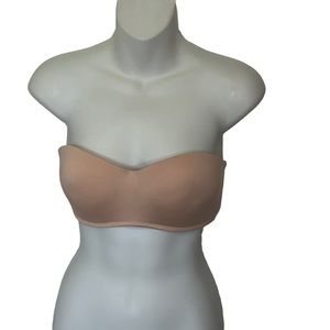 Jessica Simpson Lightly Padded Strapless Bra in Nude Wireless Bra in size 36C